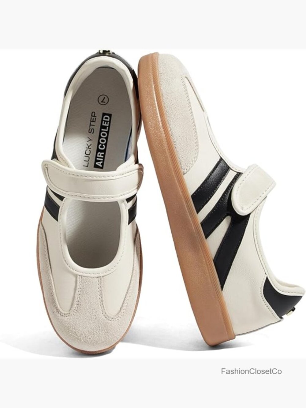Classic Retro Fashion Sneakers Gum Thin Sole Casual Slip on Flat Loafers Hook